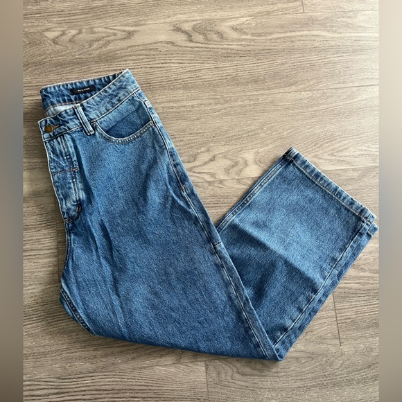 NWT Thrills Big Slacker Loose Fit Jeans Size 32 Baggy Medium Wash - Picture 3 of 14